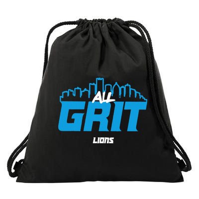 All Grit Detroit Drawstring Bag