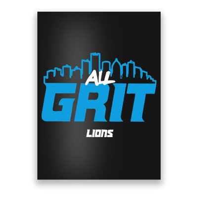 All Grit Detroit Poster
