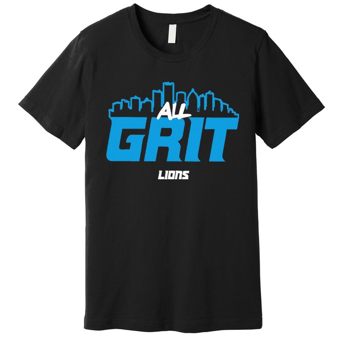 All Grit Detroit Premium T-Shirt