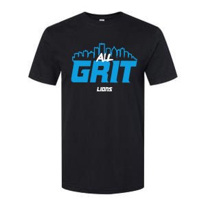 All Grit Detroit Softstyle CVC T-Shirt