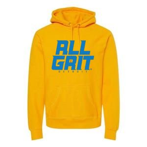 All Grit Detroit Football Premium Hoodie