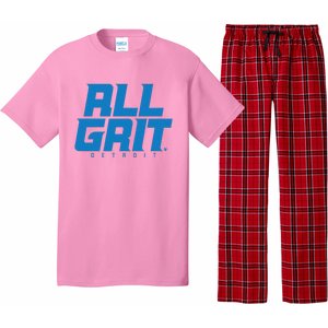 All Grit Detroit Football Pajama Set