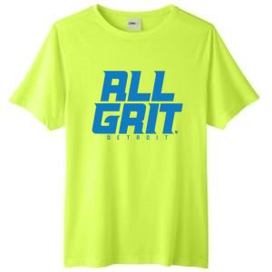 All Grit Detroit Football Tall Fusion ChromaSoft Performance T-Shirt