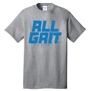 All Grit Detroit Football Tall T-Shirt