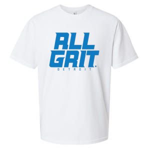 All Grit Detroit Football Sueded Cloud Jersey T-Shirt