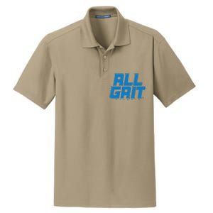 All Grit Detroit Football Dry Zone Grid Polo