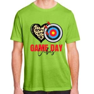 Archery Game Day Vibes Arrow Mom Sports Lover Mothers Day Gift Adult ChromaSoft Performance T-Shirt