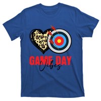 Archery Game Day Vibes Arrow Mom Sports Lover Mothers Day Gift T-Shirt