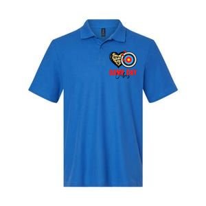 Archery Game Day Vibes Arrow Mom Sports Lover Mothers Day Gift Softstyle Adult Sport Polo