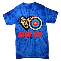 Archery Game Day Vibes Arrow Mom Sports Lover Mothers Day Gift Tie-Dye T-Shirt