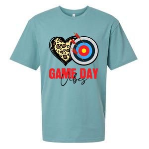 Archery Game Day Vibes Arrow Mom Sports Lover Mothers Day Gift Sueded Cloud Jersey T-Shirt