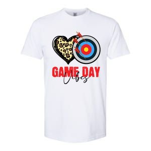 Archery Game Day Vibes Arrow Mom Sports Lover Mothers Day Gift Softstyle CVC T-Shirt