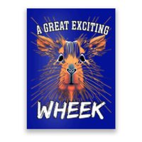 A Great Exciting Week Or Wheek Guinea Pig Gift Poster