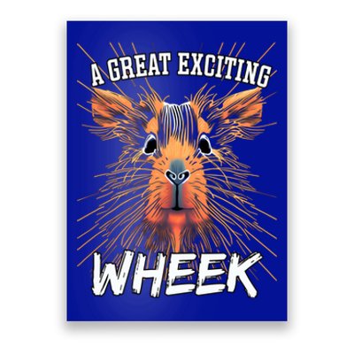 A Great Exciting Week Or Wheek Guinea Pig Gift Poster