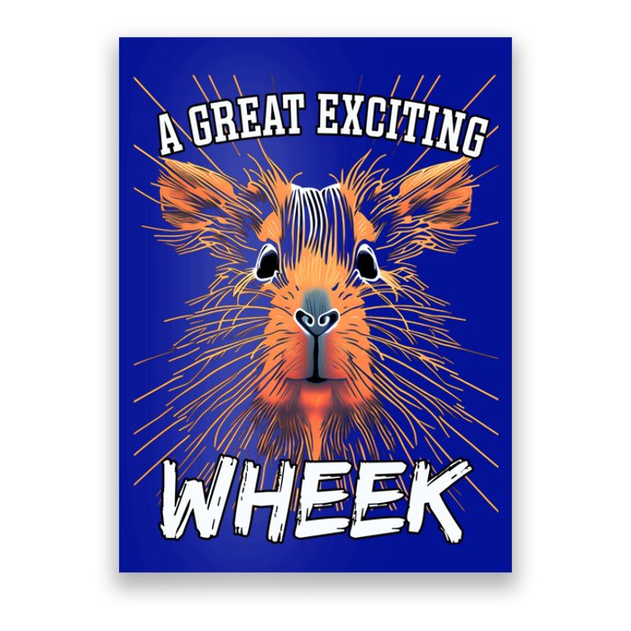 A Great Exciting Week Or Wheek Guinea Pig Gift Poster