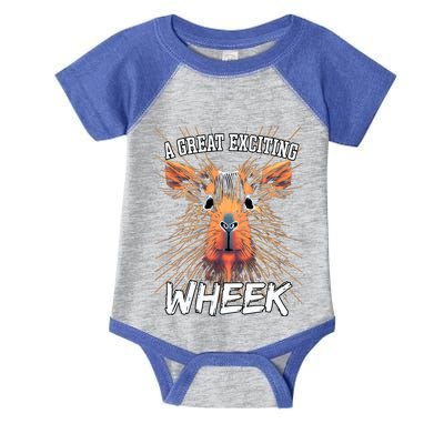 A Great Exciting Week Or Wheek Guinea Pig Gift Infant Baby Jersey Bodysuit