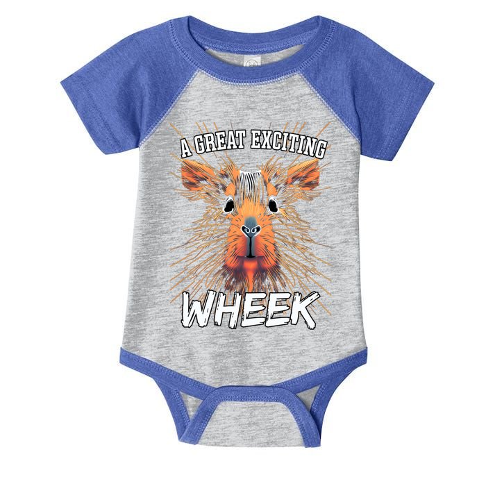 A Great Exciting Week Or Wheek Guinea Pig Gift Infant Baby Jersey Bodysuit