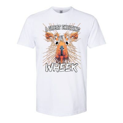 A Great Exciting Week Or Wheek Guinea Pig Gift Softstyle® CVC T-Shirt