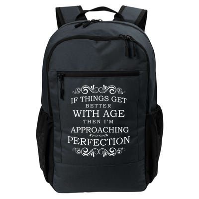 Aged To Perfection Funny Birthday Daily Commute Backpack