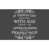 Aged To Perfection Funny Birthday Bumper Sticker