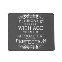 Aged To Perfection Funny Birthday Mousepad