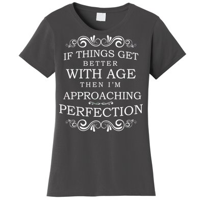 Aged To Perfection Funny Birthday Women's T-Shirt