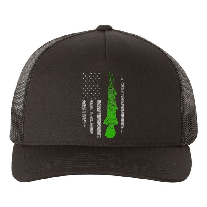 Alligator Gar Flag Alligator Gar Fishing Yupoong Adult 5-Panel Trucker Hat