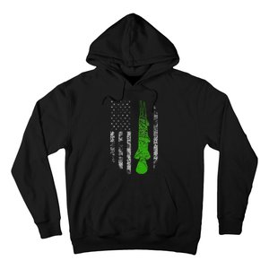 Alligator Gar Flag Alligator Gar Fishing Hoodie