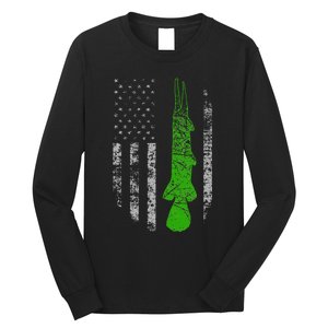 Alligator Gar Flag Alligator Gar Fishing Long Sleeve Shirt