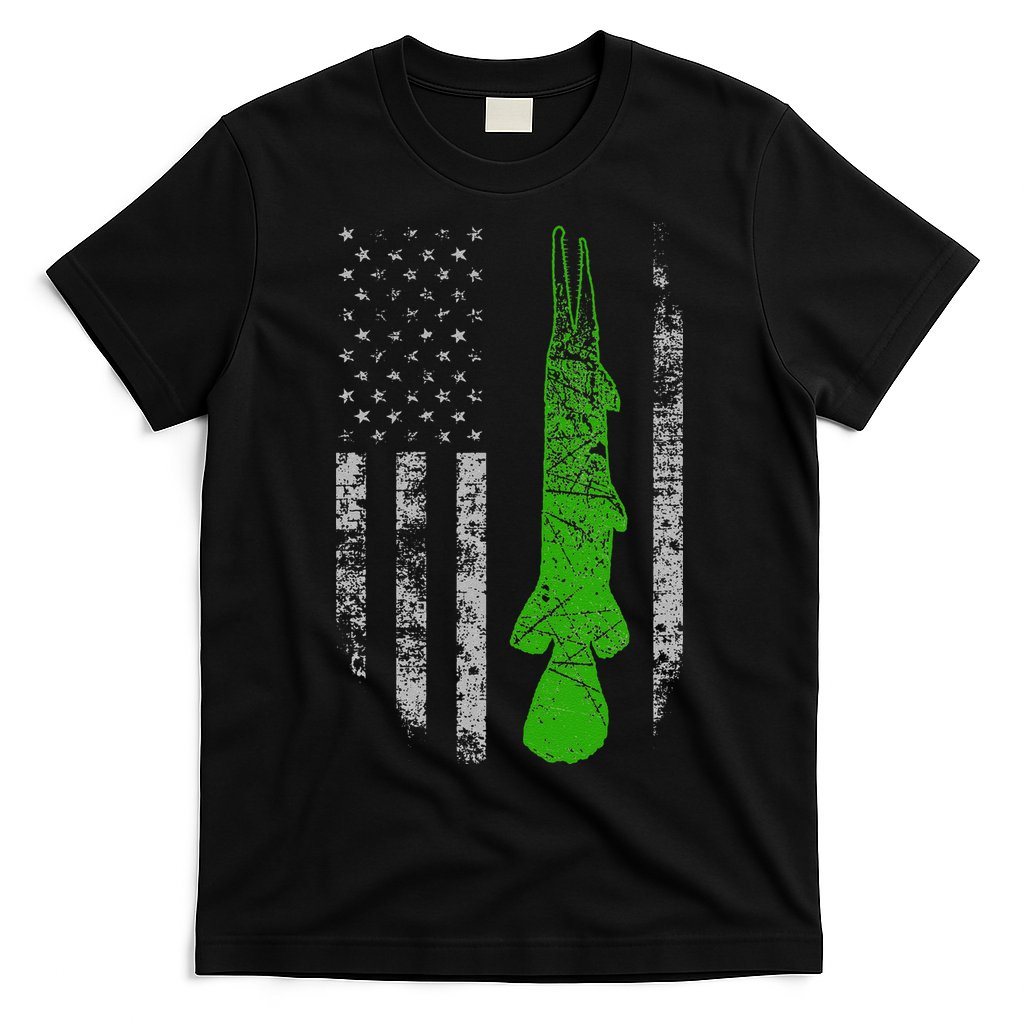 Alligator Gar Flag Alligator Gar Fishing T-Shirt