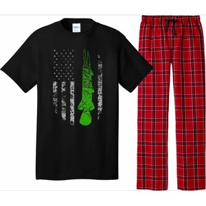 Alligator Gar Flag Alligator Gar Fishing Pajama Set