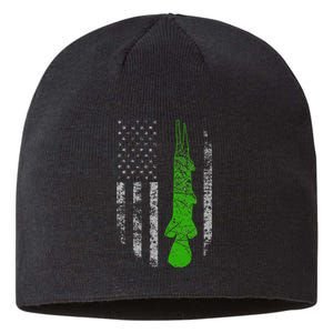 Alligator Gar Flag Alligator Gar Fishing Sustainable Beanie