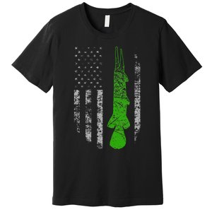 Alligator Gar Flag Alligator Gar Fishing Premium T-Shirt