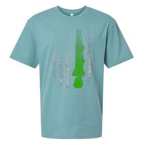 Alligator Gar Flag Alligator Gar Fishing Sueded Cloud Jersey T-Shirt