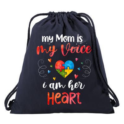 Autism Gifts For Mom Autistic Asperger Syndrom Autist Asd Drawstring Bag