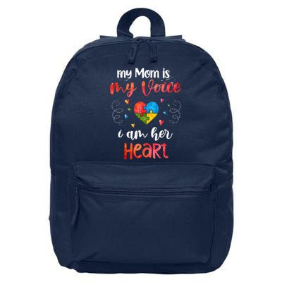 Autism Gifts For Mom Autistic Asperger Syndrom Autist Asd 16 in Basic Backpack