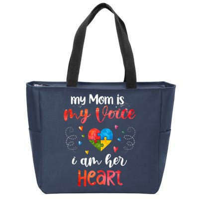 Autism Gifts For Mom Autistic Asperger Syndrom Autist Asd Zip Tote Bag