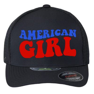 American Girl Fourth Of July Flexfit Unipanel Trucker Cap