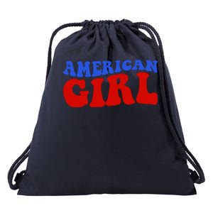 American Girl Fourth Of July Drawstring Bag