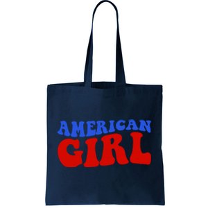 American Girl Fourth Of July Tote Bag