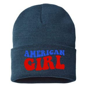 American Girl Fourth Of July Sustainable Knit Beanie