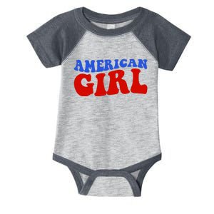 American Girl Fourth Of July Infant Baby Jersey Bodysuit