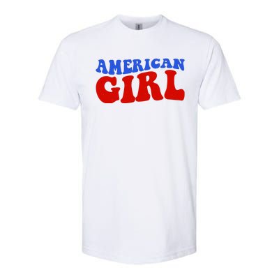 American Girl Fourth Of July Softstyle CVC T-Shirt