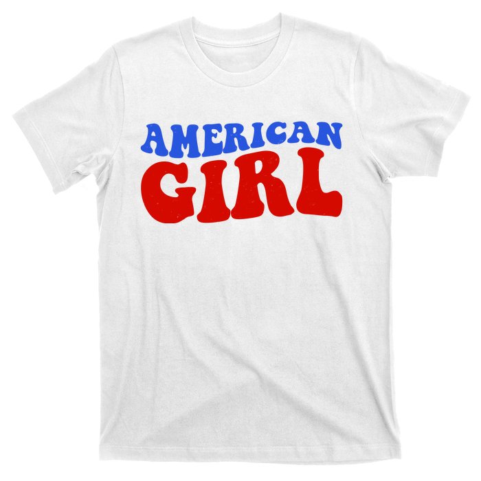 American Girl Fourth Of July T-Shirt