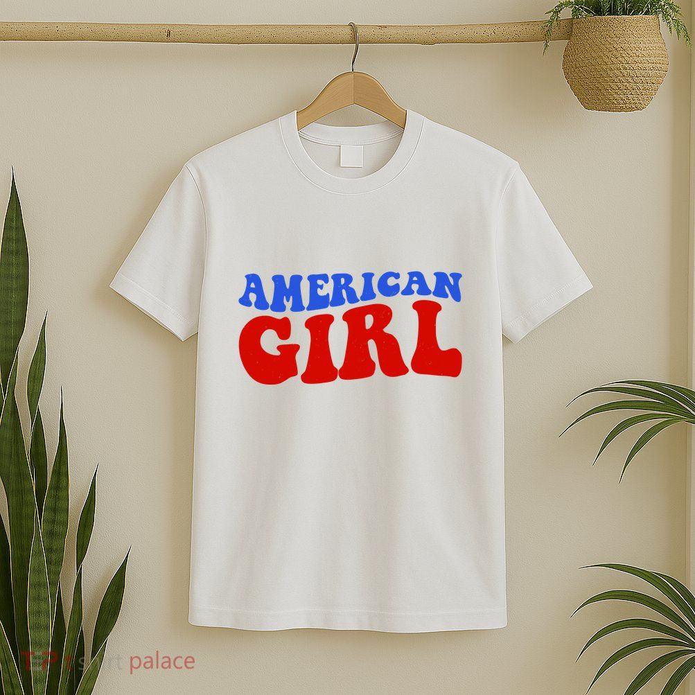 American Girl Fourth Of July T-Shirt