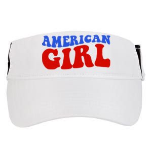 American Girl Fourth Of July Adult Drive Performance Visor