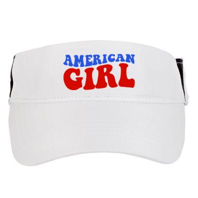 American Girl Fourth Of July Adult Drive Performance Visor