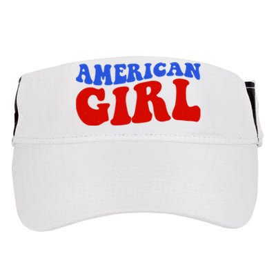 American Girl Fourth Of July Adult Drive Performance Visor