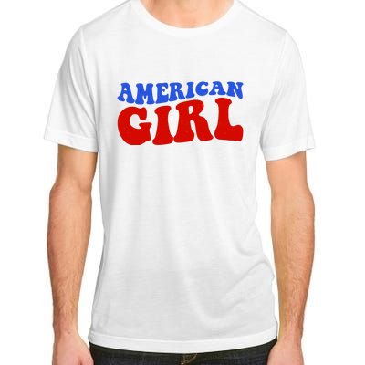 American Girl Fourth Of July Adult ChromaSoft Performance T-Shirt