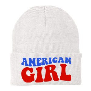 American Girl Fourth Of July Knit Cap Winter Beanie